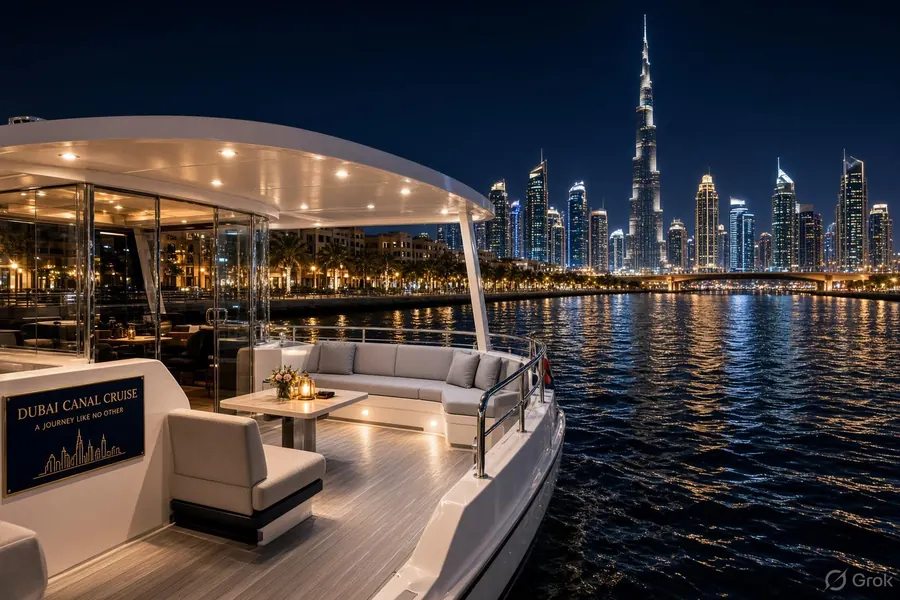 Canal Cruise - dhow cruise at night