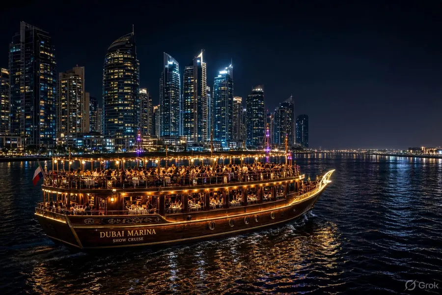 Dhow Cruise - Dune Bashing Dubai